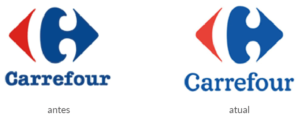Logotipo Carrefour com Identidade Visual renovada